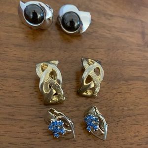 Clip on earrings retro super fun and hard to find